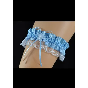 Podvazkový pás Dámský podvazek Julimex PW30 Sv. modrá UNI