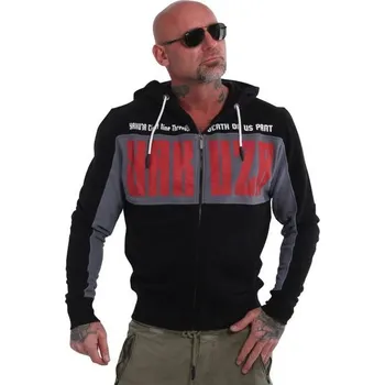 Pánská mikina Yakuza Ink. - KPZJ PART TWO FACE 20014 Barva: Černá, Vel: L