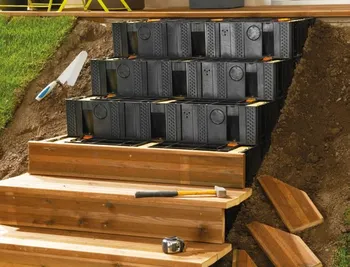 Schody Terasové modulové zahradní schody IM100NOP12 93,4 x 42,4 x 17 cm