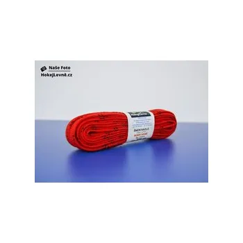 Voskované tkaničky Červené, Délka 310 cm