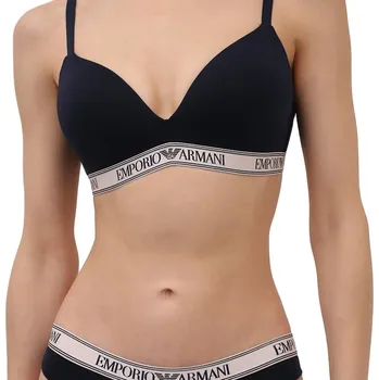 Podprsenka Dámská podprsenka 164410 1A227 - 0135 - tmavě modrá - Emporio Armani tmavě modrá S