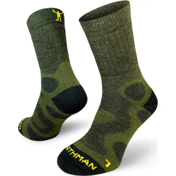 Pánské ponožky Northman Svarog - tmavě zelená Velikost: 39-41