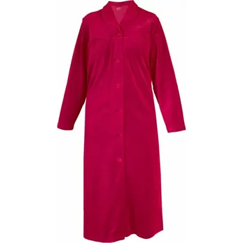 Dámský župan Dámský plyšový župan VOTAJA 881 tm.červená 3XL