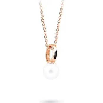 Přívěsek Cutie Jewellery Zlatý přívěsek s perlou Z3024P Barva: Bílá