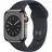 Apple Watch Series 8 41 mm GPS + Cellular, grafitová nerezová ocel s temně inkoustovým sportovním řemínkem