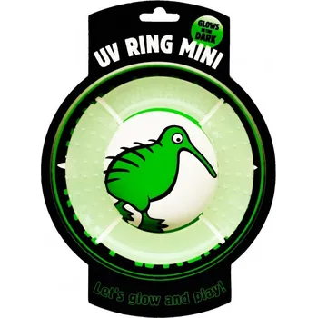Hračka pro psa Kiwi Walker Ring svítící ve tmě průměr: 13cm