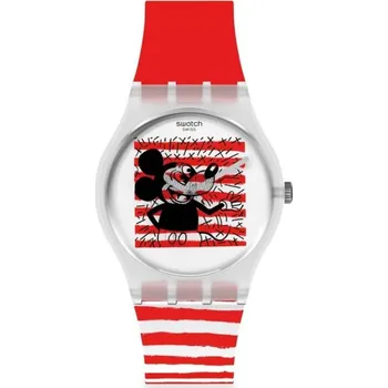 Módní doplněk Swatch GZ352 Mickey Mouse x Keith Haring