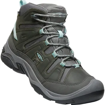Dámská treková obuv Keen CIRCADIA MID WP WOMEN steel grey/cloud blue ,5 dámské boty