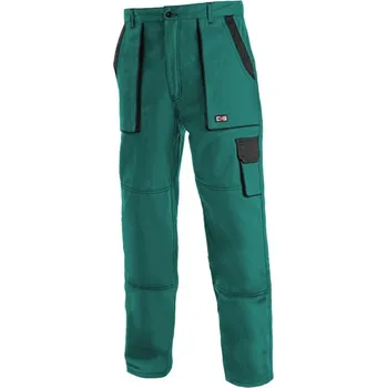 montérky LUX JOSEF monterkové kalhoty zeleno-černé Velikost: 56