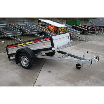 MARO Kralovice Jednoosý sklopný přívěs ALU PROFI 04 S N1 750 kg 2960x1260 mm