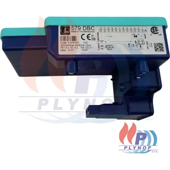 Příslušenství ke kotli Zapalovací automatika SIT 579, DBC 579.001 (02) KARMA BETA Elektronic Comfort / Mechanic - 25039 / 579001