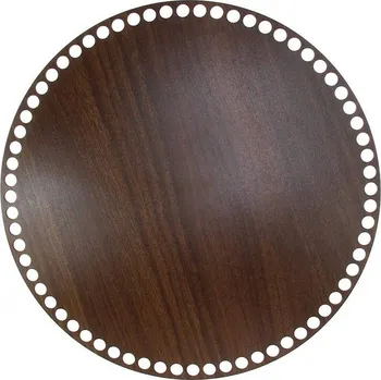 Příze Dno na košík kruh 36 cm ořech