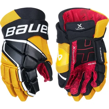 Chránič rukou Rukavice Bauer S22 VAPOR 3X Glove Limited Edition Senior Velikost: 14", tm.modro-žluté