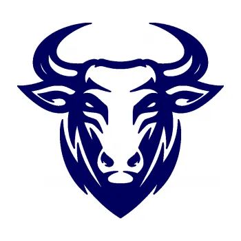 Samolepící dekorace SAMOLEPKA Býk 010 (23 - tmavě modrá) NA AUTO, NÁLEPKA, FÓLIE, POLEP, TUNING, VLASTNÍ TEXT, TISK, AUTOSAMOLEPKY.cz, POLEPY, OBRÁZEK, LOGO, SAMOLEPKY