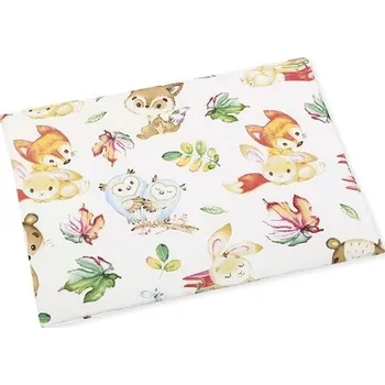 Polštář Bellatex Polštářek pro kojence do postýlky lesní zvířátka