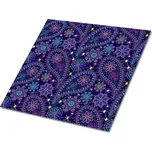 Samolepící vinylové čtverce Paisley 30…