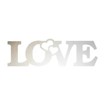 Polep vozidla SAMOLEPKA Love 001 nápis se srdíčky (82 - odrazková reflexní bílá) NA AUTO, NÁLEPKA, FÓLIE, POLEP, TUNING, VLASTNÍ TEXT, TISK, AUTOSAMOLEPKY.cz, POLEPY, OBRÁZEK, LOGO, SAMOLEPKY