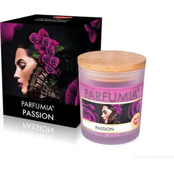 Svíčka Sójová vonná EKO svíce PARFUMIA® vůně PASSION, 250 ml