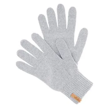 Rukavice Vlnka Vlněné prstové rukavice Merino světle šedá velikost L