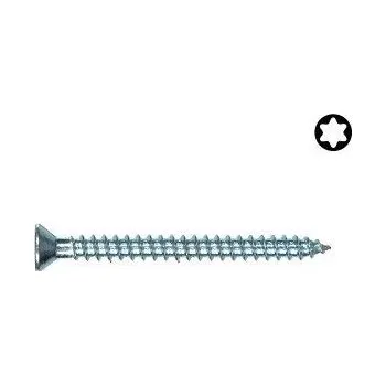 Vrut HPM TEC UNI-TEC SD galv.zinek 6x60mm,plný záp.T30 100ks