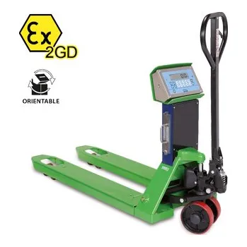 Paletový vozík Paletový vozík s váhou DINI ARGEO TPWX2GD20-1, 2000kg / 0,2kg