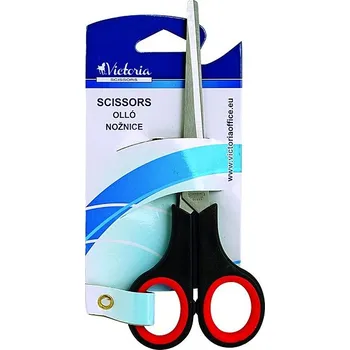 Kancelářské nůžky VICTORIA 16 cm černé