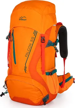 turistický batoh LOAP Falcon 55 l oranžový