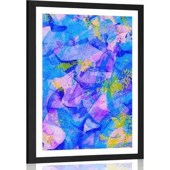 Plakát Dovido Plakát s paspartou pastelové abstraktní umění