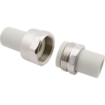 Instalatérský materiál PPR gre rozebíratelný spoj trubka - trubka 20