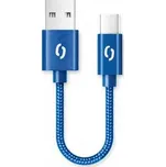 ALIGATOR PREMIUM 2A kabel, 50cm USB-C, modrá