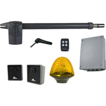 KIT MyAster NEW 230V-1 - sada pístového pohonu PROTECO pro jednokřídlové brány, 4 velikosti pohonů pro levou a pravou stranu otevírání Provedení: 5L