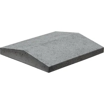 plotová tvarovka KB Plotová stříška PS 35 přírodní