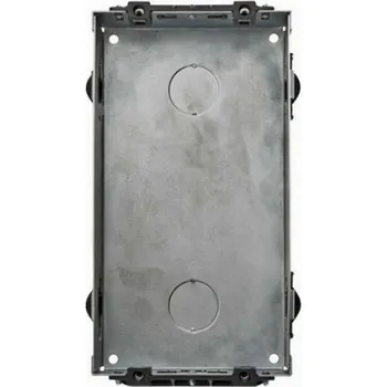 Domovní zvonek Krabice Urmet 1158/42 pro montáž pod omítku, 2 moduly