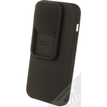 Pouzdro na mobilní telefon 1Mcz CamShield Soft ochranný kryt pro Apple iPhone 15 Pro černá (black)