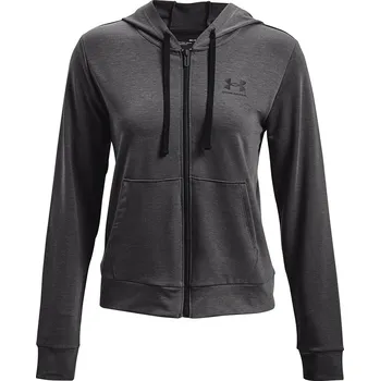 Pánská mikina Under Armour Rival Terry FZ Hoodie-GRY 1369853-010 (XS)