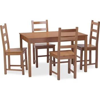 Jídelní set mi-ko Jídelní set stůl GASTRO / židle RUSTICA olše