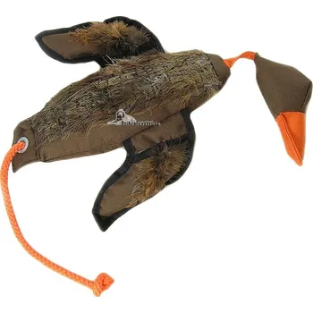 tréninková pomůcka pro psa Aport Bracco Duck Dummy s peřím Kachna Váha: 500g