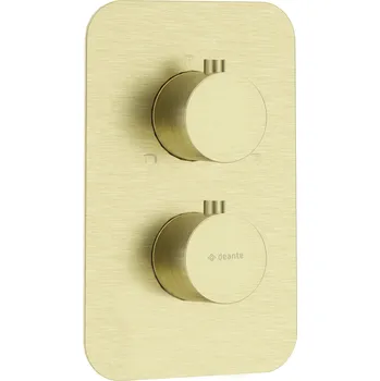 Deante Box vanová baterie pod omítku s termostatem zlatá BXY_REBT