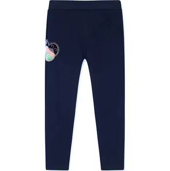 Dívčí legíny Dívčí legíny, zateplené - KUGO M0201, tmavě modrá Barva: Modrá tmavě, Velikost: 104