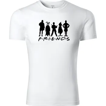 Chlapecké tričko Fenomeno Dětské tričko Friends(vánoční) - bílé Velikost: 158cm/12 let