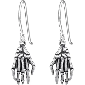 Náušnice Majya Stříbrné náušnice KOSTRA RUKY Ag/; ≤1,04 g 10728