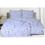 Povlečení mikrosatén prodloužené NAJADA fialové