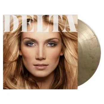 Hudba LP Delta Goodrem: Delta CLR | LTD | NUM 2023 180g Numbered 1LP Coloured Gold & Black Marbled Vinyl Limited Edition