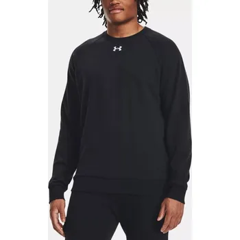 Pánská mikina Under Armour UA Rival Fleece Crew-BLK 001 L Černá