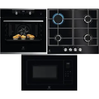 Vestavná trouba Electrolux KODEH70X + LMS4253TMX + KGG6426K