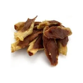 Pamlsek pro psa ZOO Factory Pochoutka Králičí ucho obalené kachním masem 500g