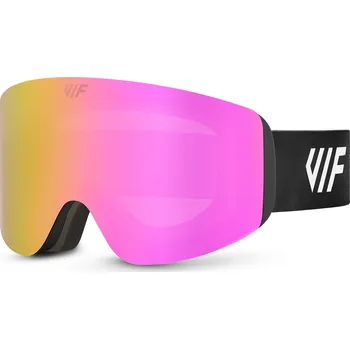 Lyžařské a snowboardové brýle VIF SKI & SNB Black x Pink