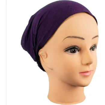 Čelenka Jednobarevná bavlněná čelenka fialová, Sittar