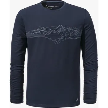 Pánská móda Triko SCHÖFFEL Longsleeve Kasos M Barva: 8820, Velikost: 50, Pohlaví: Pánské