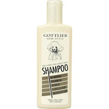 Kosmetika pro psa Gottlieb Pudel šampon 300ml pro pudly aprikot s makadamovým olejem